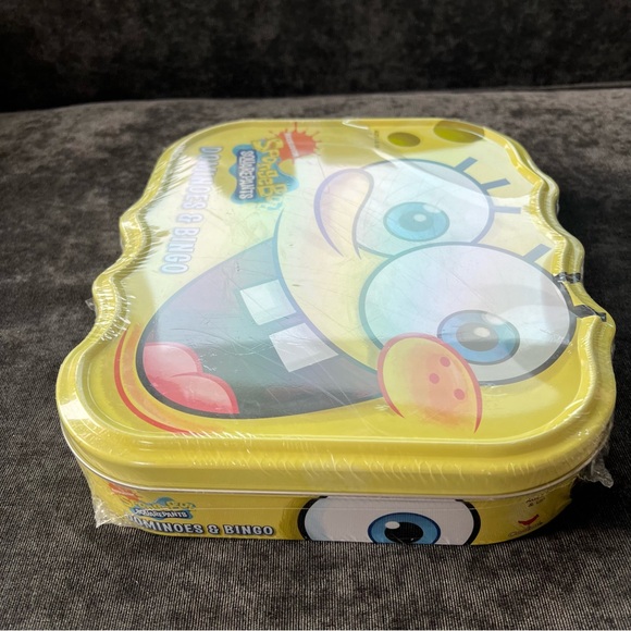 NIB SpongeBob SquarePants Dominoes and Bingo Set - Picture 3 of 4
